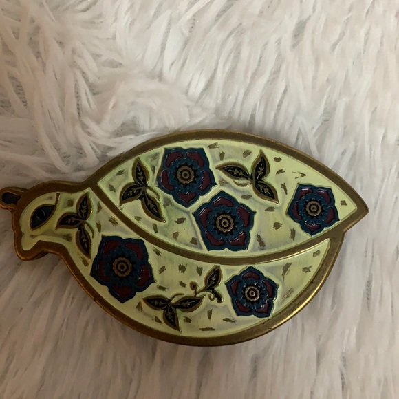Belt buckle Bird Enamel - Picture 1 of 10